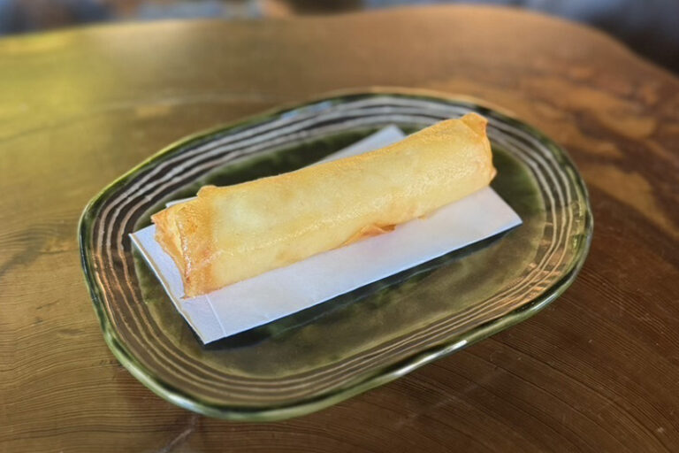 蟹くりぃむ揚げ春巻き　620円