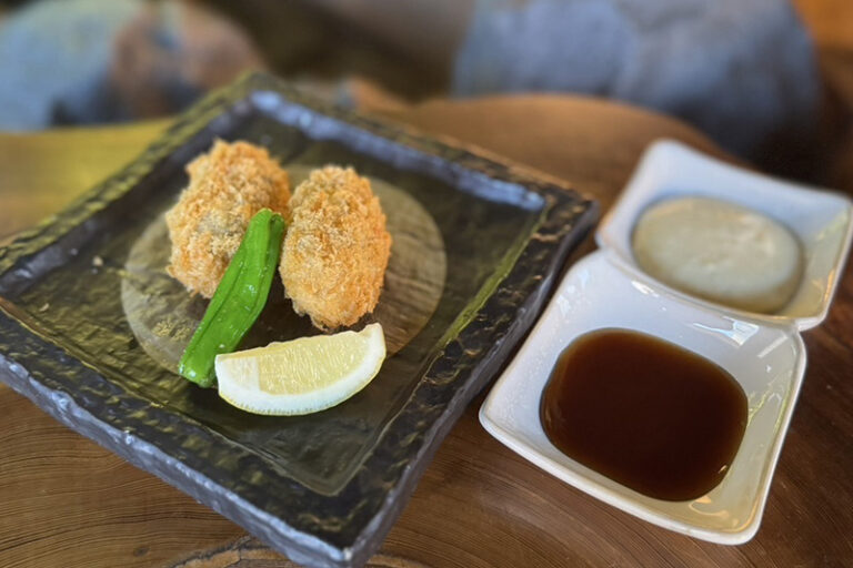 カキフライ　800円