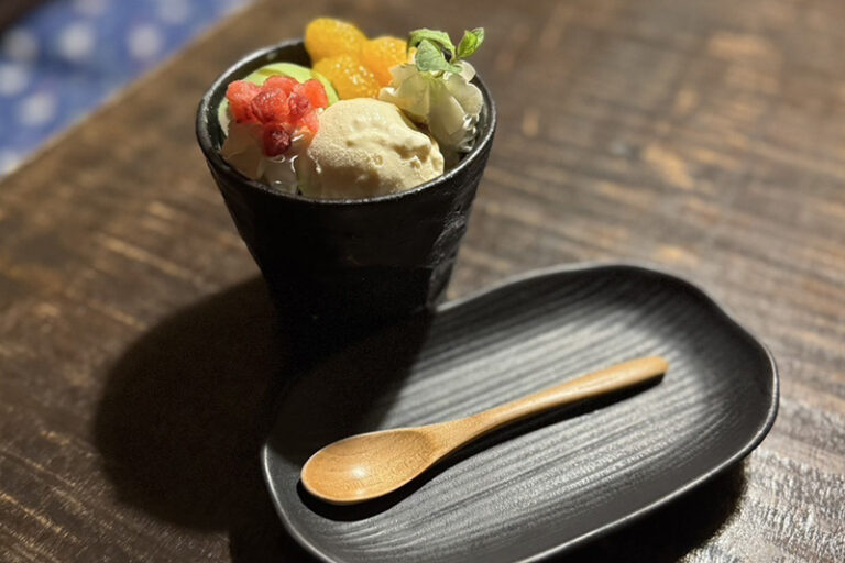 一砂の和ぱふぇ　800円